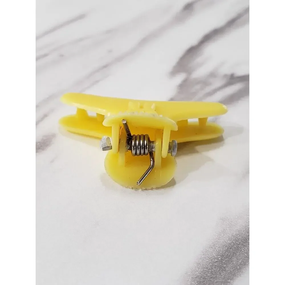My Little Pony Accessories G1 MLP‎ Hair Clip Barrette Banana Yellow Bow